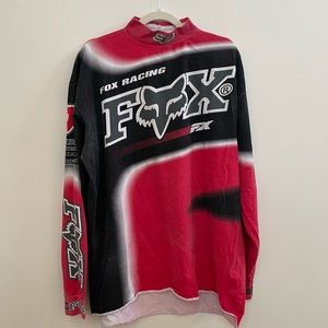 Vintage Fox Racing Motocross long sleeve jersey
